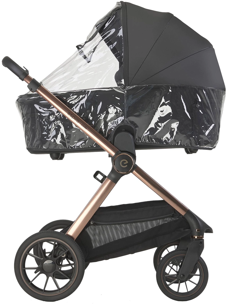 Коляска 2 в 1 Espiro Code 10 clever black