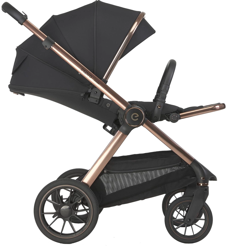 Коляска 2 в 1 Espiro Code 10 clever black