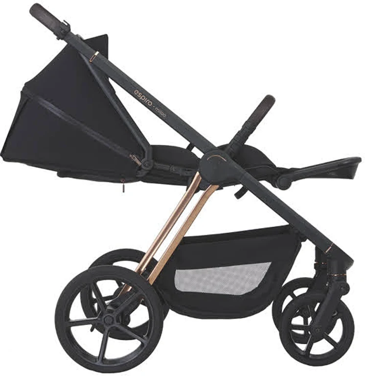 Детская коляска 2 в 1 Espiro Miloo 110 diamond black
