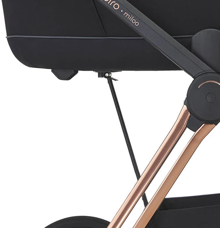 Детская коляска 2 в 1 Espiro Miloo 110 diamond black