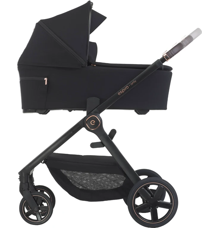 Детская коляска 2 в 1 Espiro Only 510 STYLISH BLACK