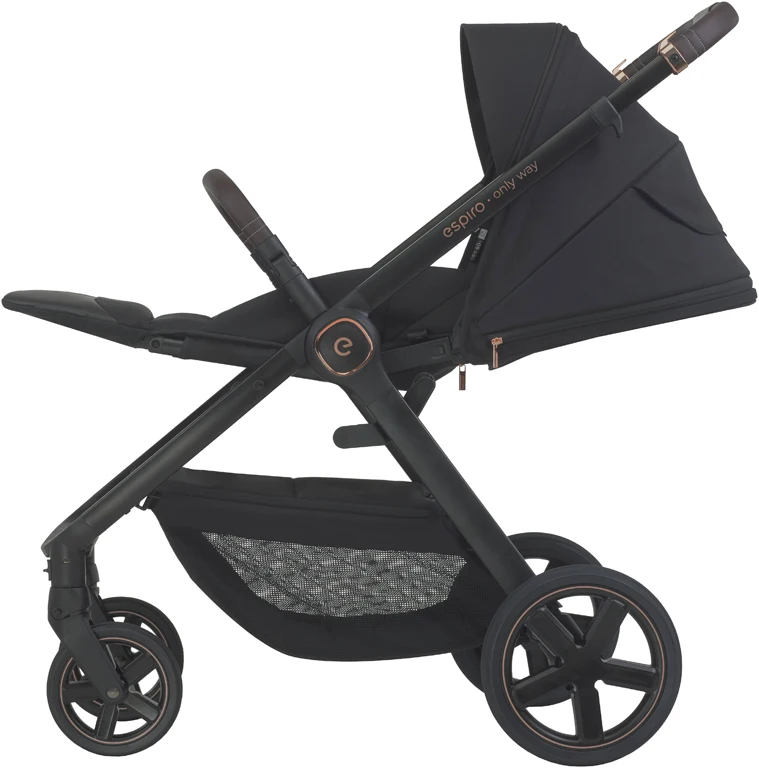 Детская коляска 2 в 1 Espiro Only 510 STYLISH BLACK