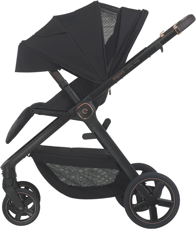Детская коляска 2 в 1 Espiro Only 510 STYLISH BLACK