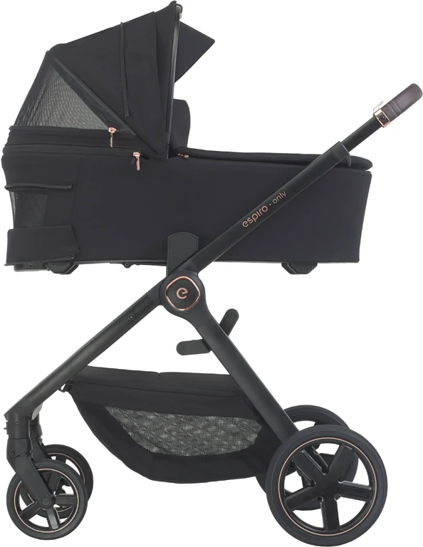 Детская коляска 2 в 1 Espiro Only 510 STYLISH BLACK