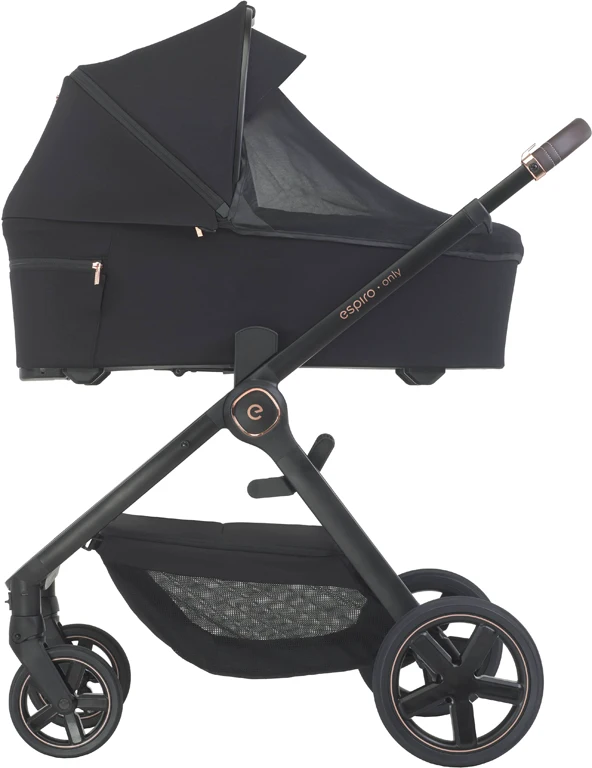 Детская коляска 2 в 1 Espiro Only 510 STYLISH BLACK