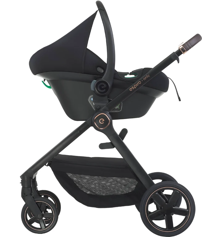 Детская коляска 2 в 1 Espiro Only 510 STYLISH BLACK