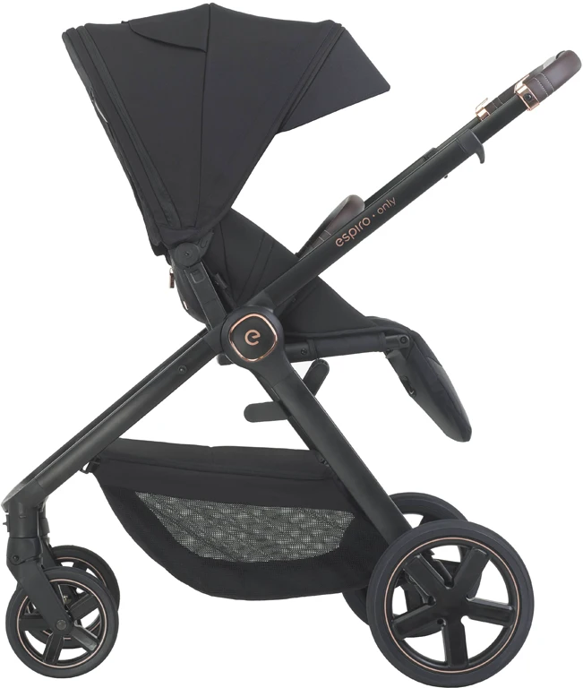 Детская коляска 2 в 1 Espiro Only 510 STYLISH BLACK