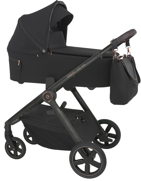 Детская коляска 2 в 1 Espiro Only 510 STYLISH BLACK
