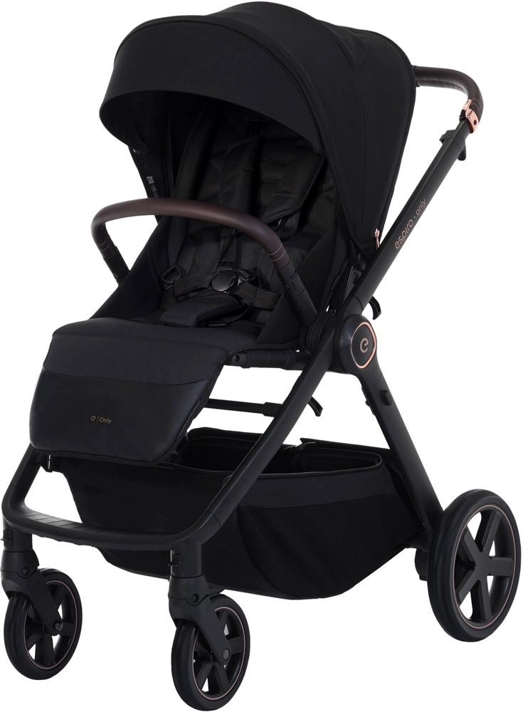 Дитячий візочок 2 в 1 Espiro Only 410 STYLISH BLACK