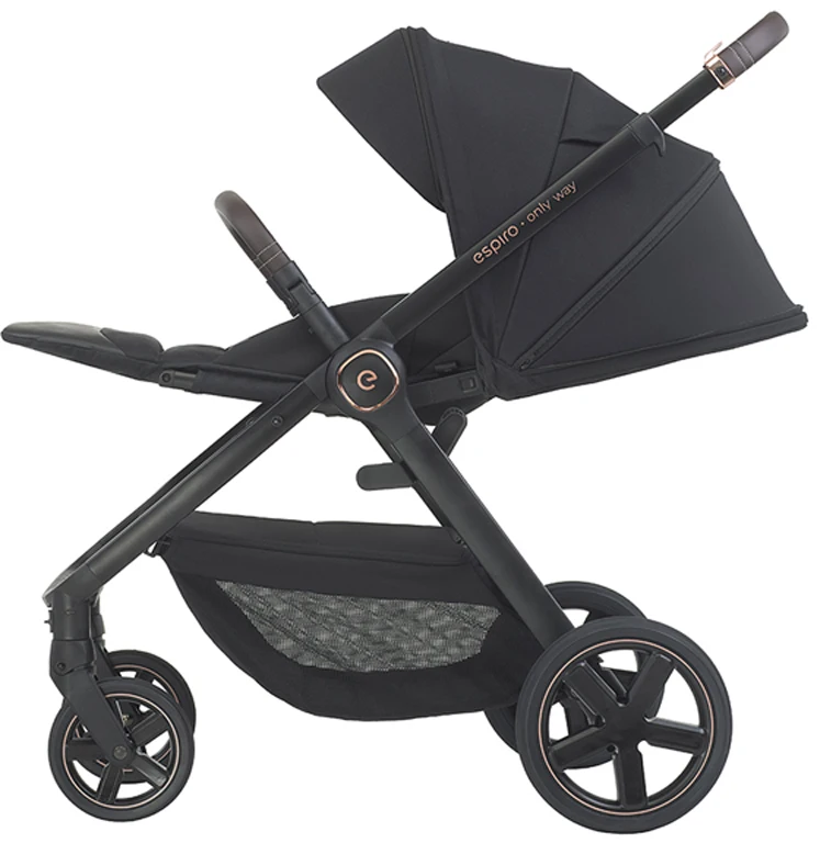 Дитяча прогулянкова коляска Espiro Only Way 410 STYLISH BLACK