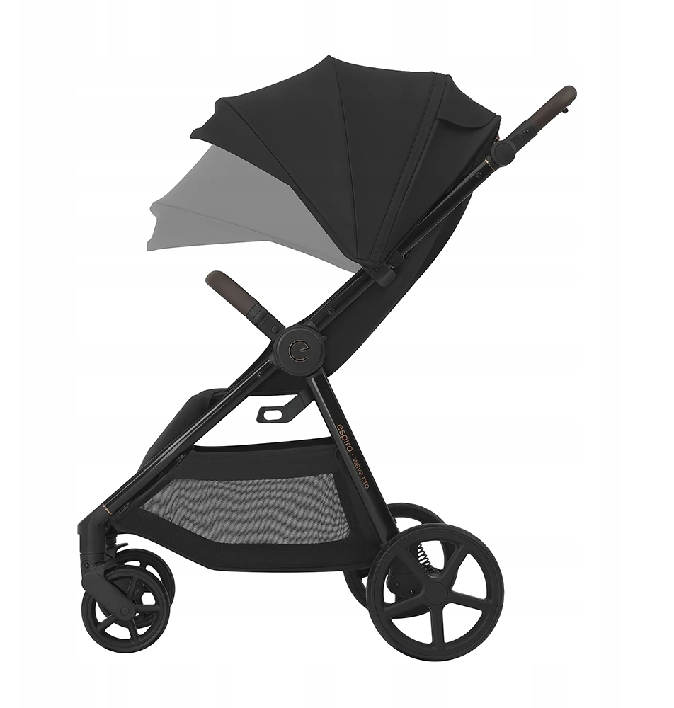 Коляска прогулянкова ESPIRO WAVE PRO 10 CLASSIC BLACK
