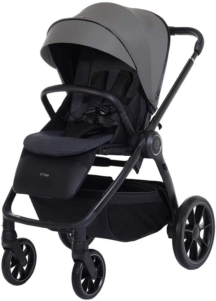 Детская коляска 2 в 1 Espiro Yoga 117 GRAY ZEN VOICE