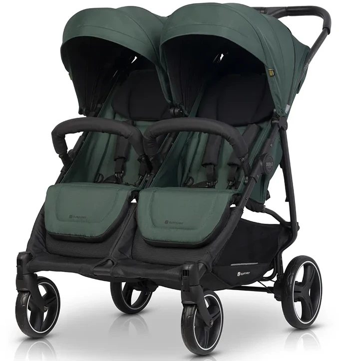 Коляска для двойни Euro-Cart Doblo EGDOB24-21, Jungle