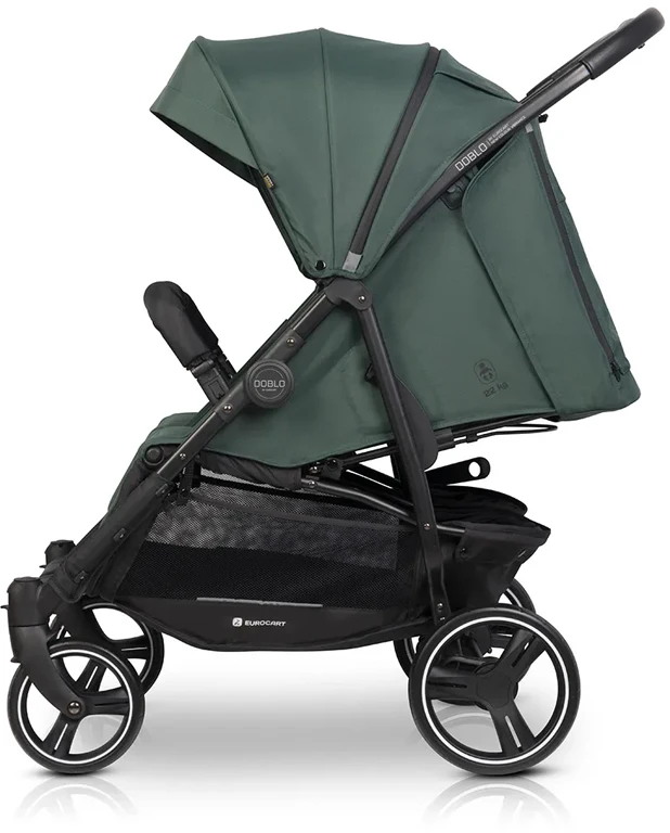 Коляска для двойни Euro-Cart Doblo EGDOB24-21, Jungle