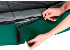 Батут EXIT Elegant Premium прямокутний 244х427cm green
