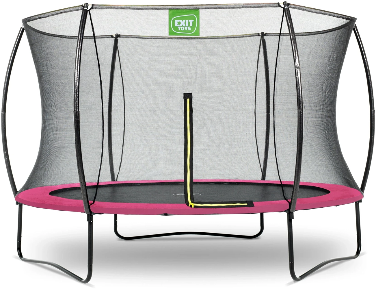 Батут с сеткой Exit Silhouette 305см pink