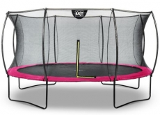 Батут с сеткой Exit Silhouette 427см pink