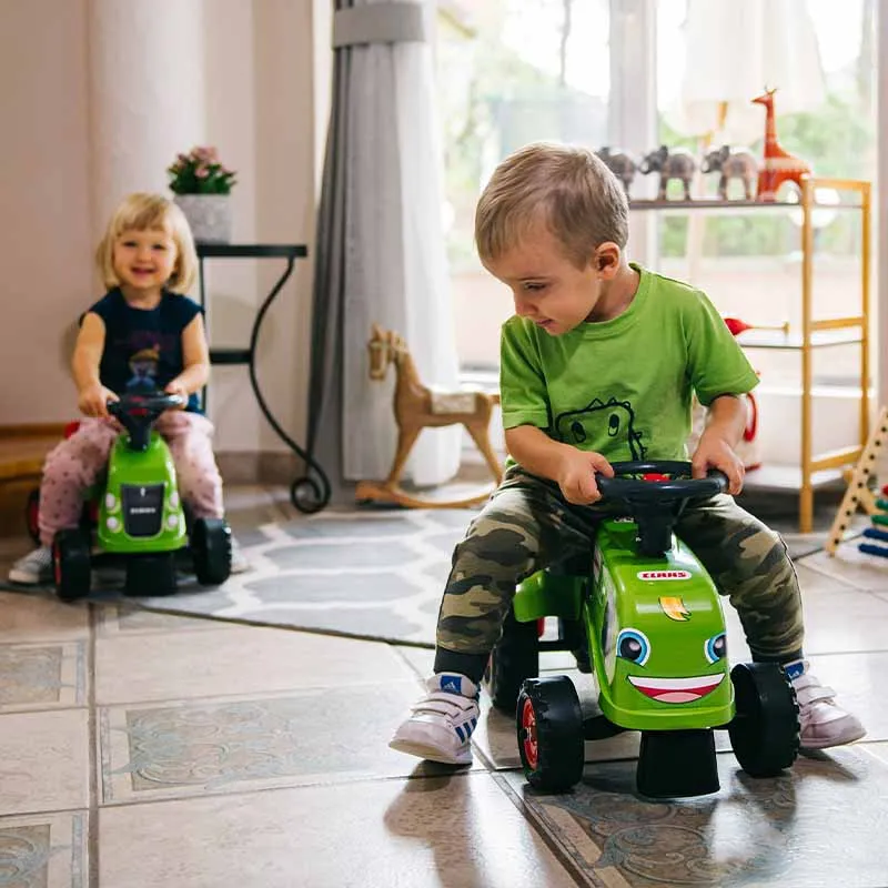 Дитячий трактор каталка з причепом Falk 212C Baby Claas Green