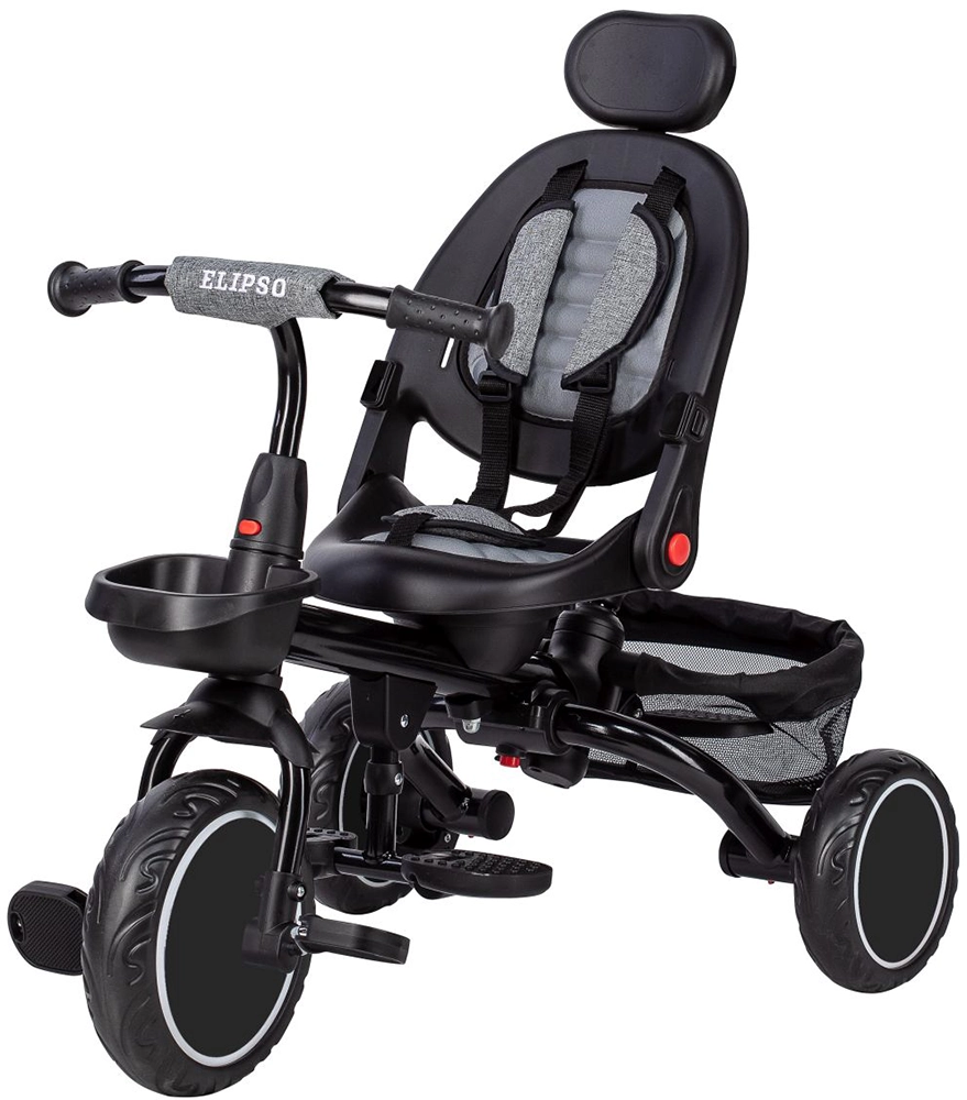Трехколесный велосипед FreeON Free2Move Elipso black grey