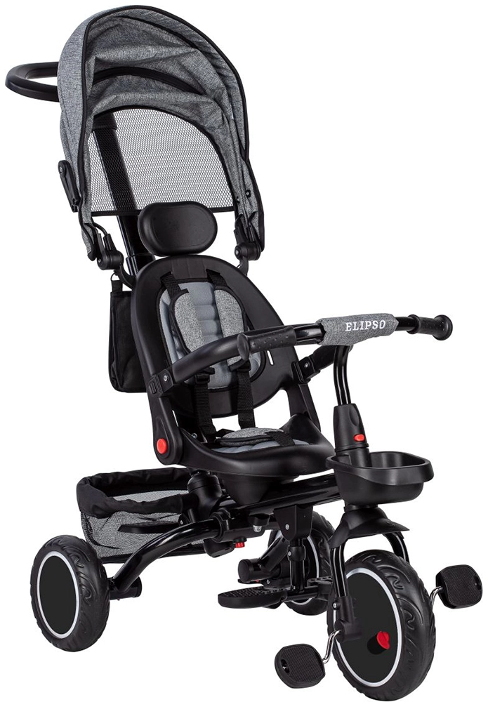 Трехколесный велосипед FreeON Free2Move Elipso black grey