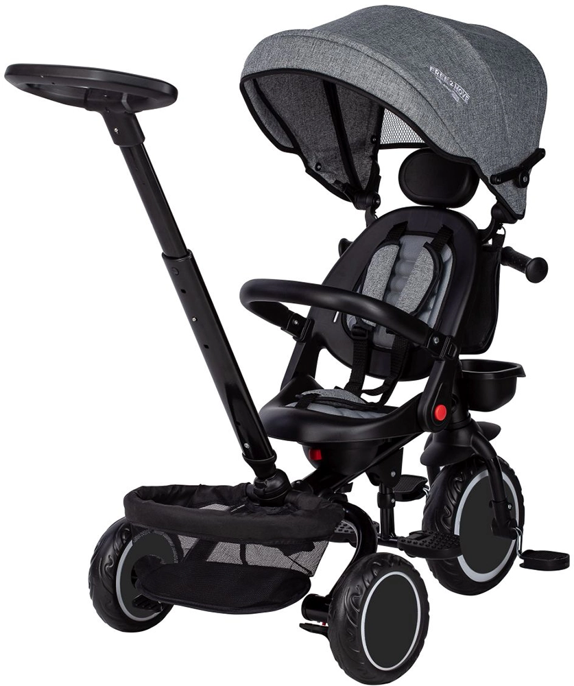 Трехколесный велосипед FreeON Free2Move Elipso black grey
