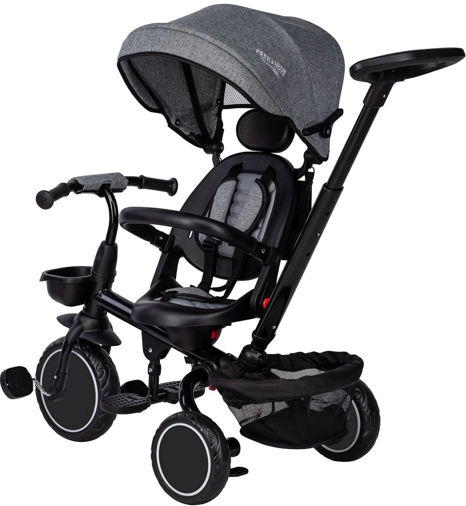 Трехколесный велосипед FreeON Free2Move Elipso black grey