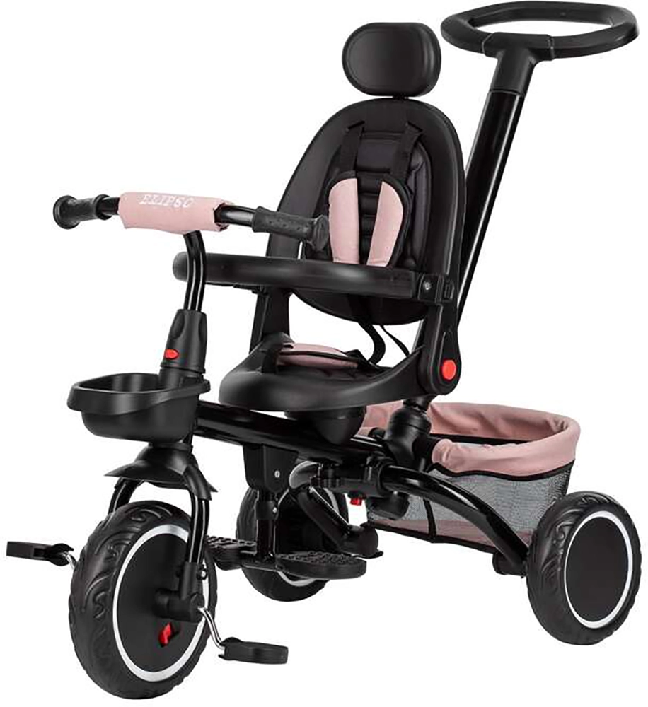 Триколісний велосипед FreeON Free2Move Elipso black pink