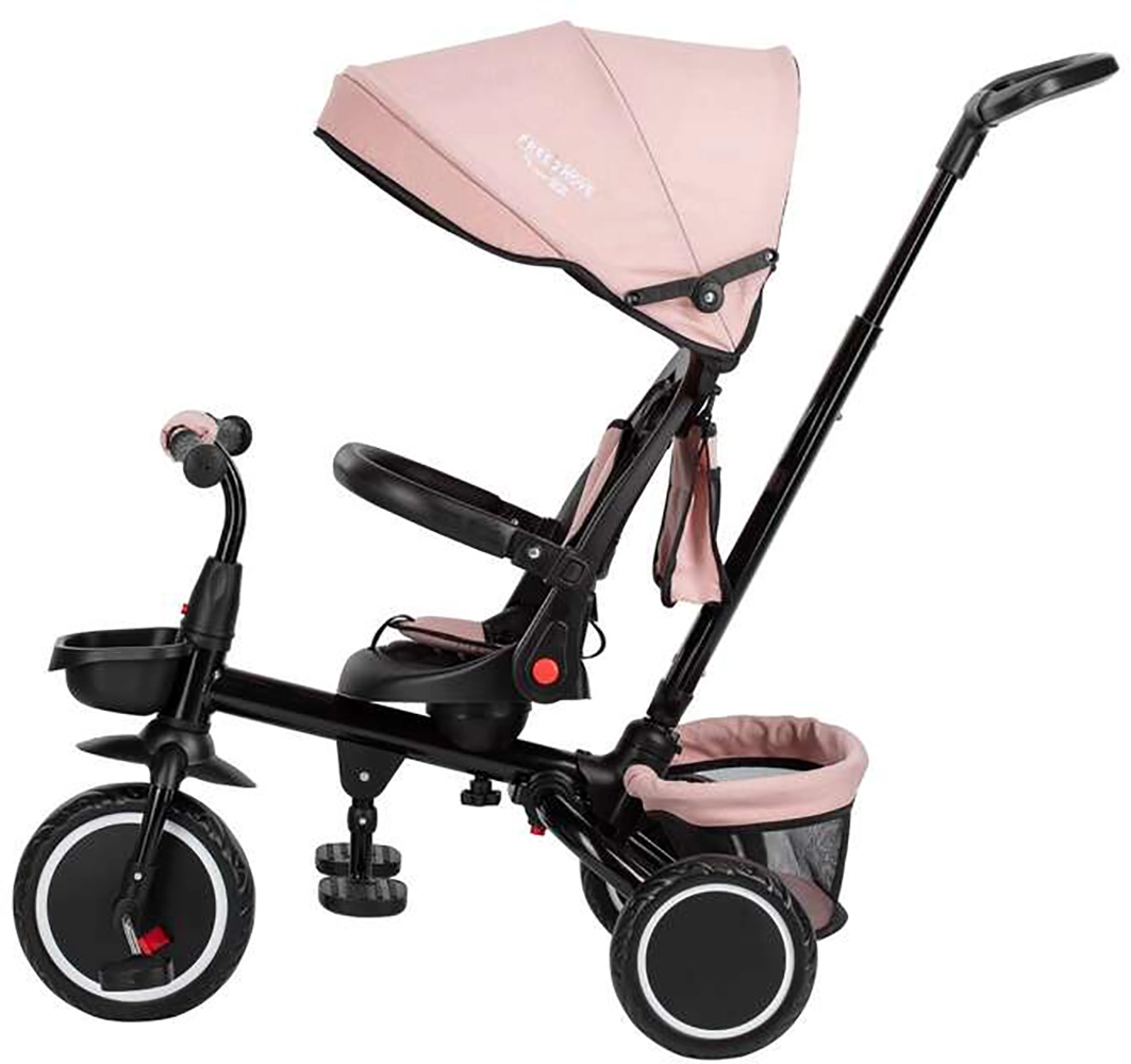 Триколісний велосипед FreeON Free2Move Elipso black pink