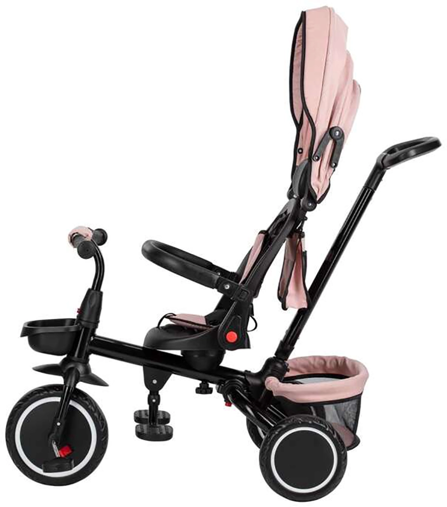 Триколісний велосипед FreeON Free2Move Elipso black pink