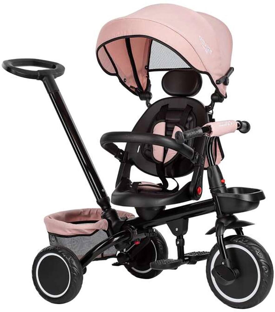 Триколісний велосипед FreeON Free2Move Elipso black pink