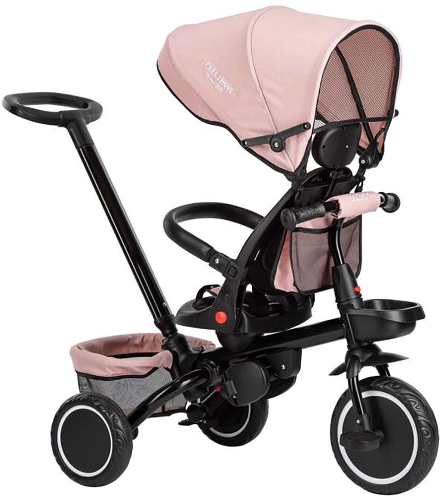 Триколісний велосипед FreeON Free2Move Elipso black pink