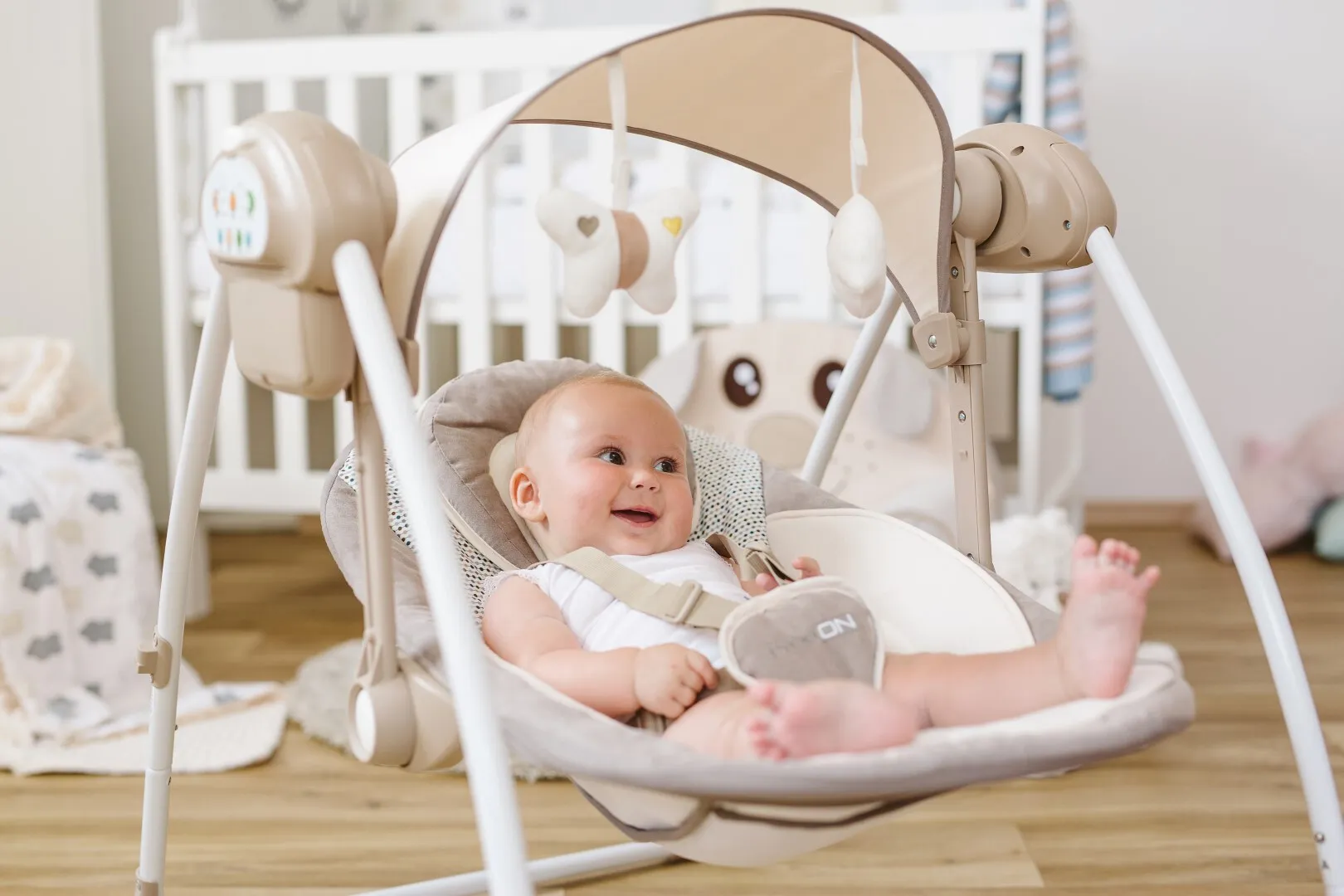 Качели детские FreeON RELAX Brown-Beige