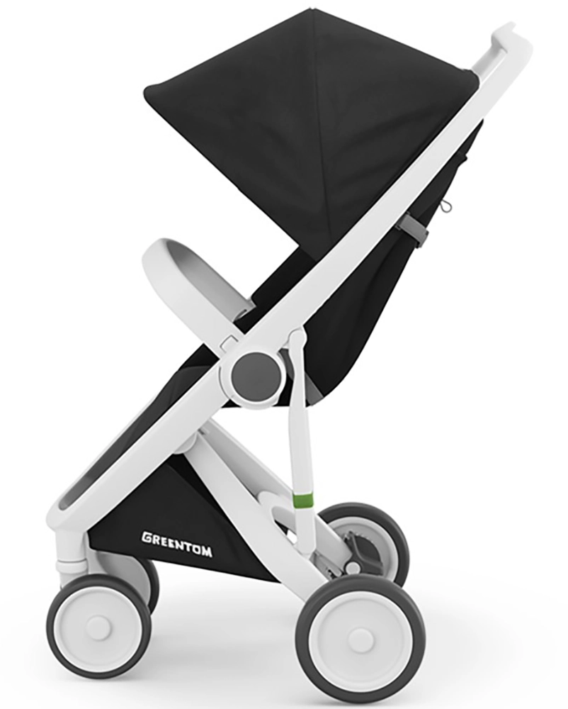 Прогулянкова коляска Greentom Classic Black-White