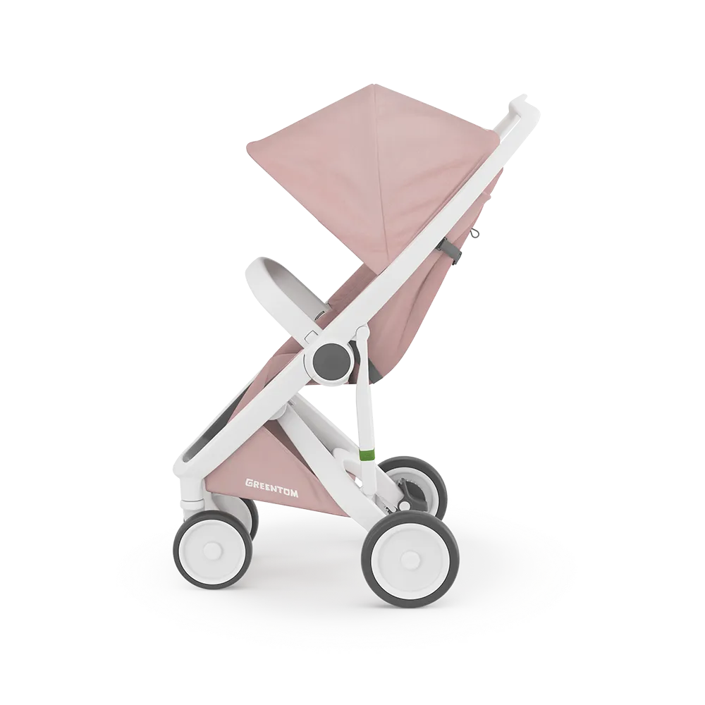 Прогулочная коляска Greentom Classic Blossom-White