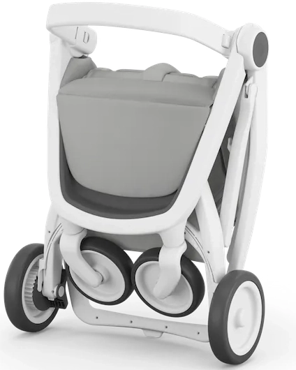 Прогулянкова коляска Greentom Classic Grey-White