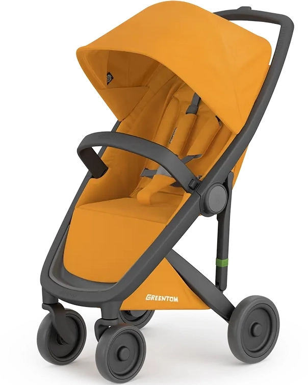 Прогулочная коляска Greentom Classic Sunflower-Black