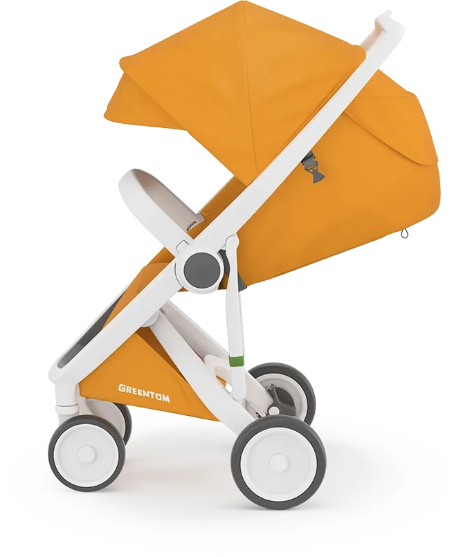 Прогулянкова коляска Greentom Classic Sunflower-White