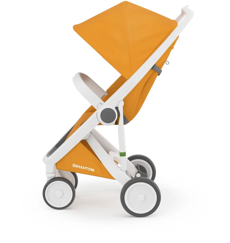 Прогулянкова коляска Greentom Classic Sunflower-White