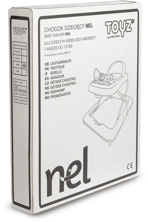 Ходунки Caretero Toyz Nel Grey