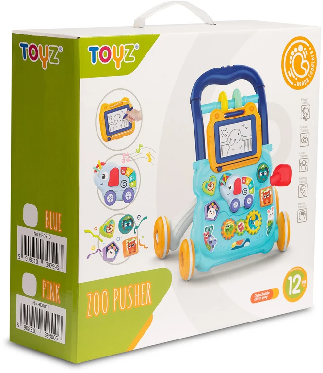 Ходунки-каталка Caretero (Toyz) ZOO Pink