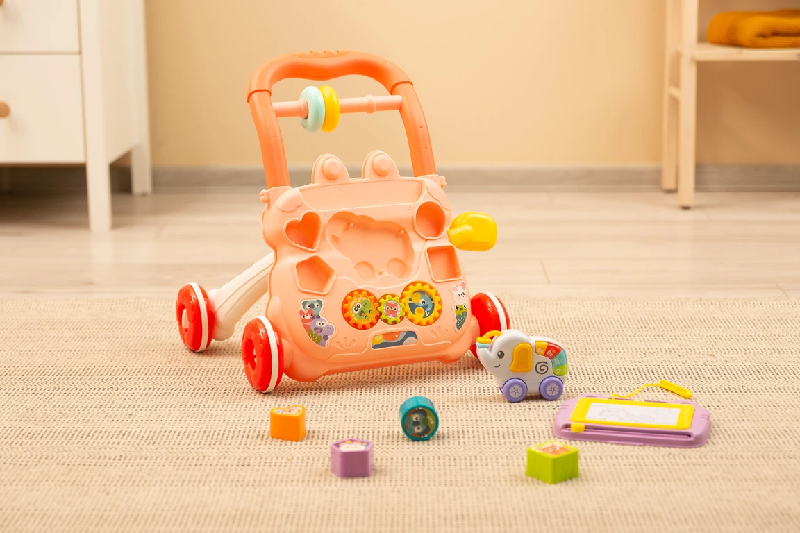 Ходунки-каталка Caretero (Toyz) ZOO Pink