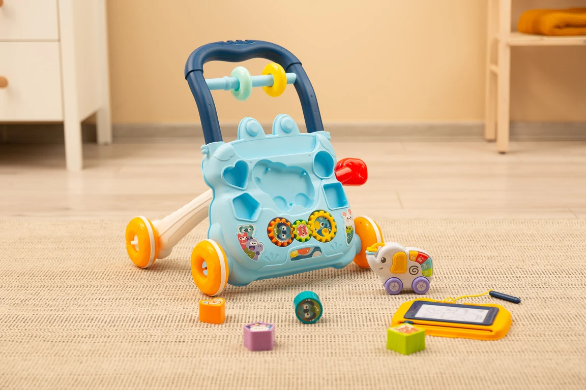 Ходунки-каталка Caretero (Toyz) ZOO Pink