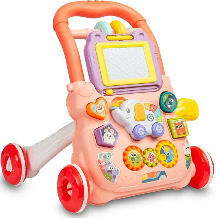 Ходунки-каталка Caretero (Toyz) ZOO Pink
