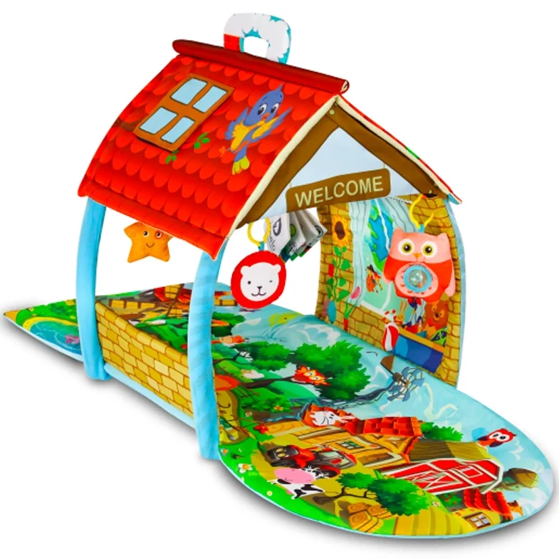 Ігровий килимок 2 в 1 Lionelo Agnes Plus Village