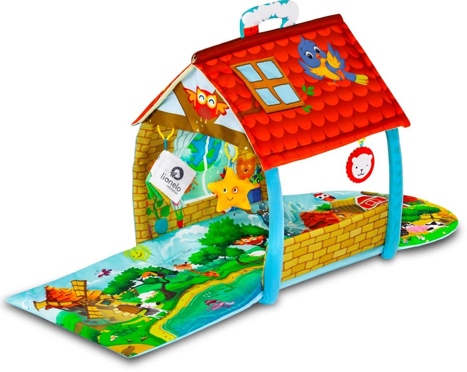 Ігровий килимок 2 в 1 Lionelo Agnes Plus Village
