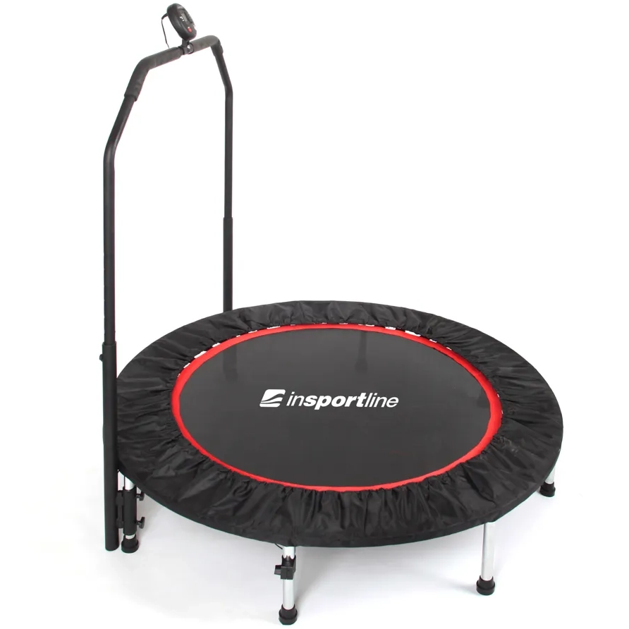 Батут с поручнем inSPORTline PROFI Digital 122 см