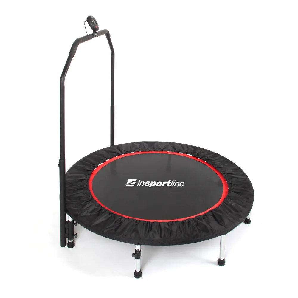 Батут с поручнем inSPORTline PROFI Digital 140 см