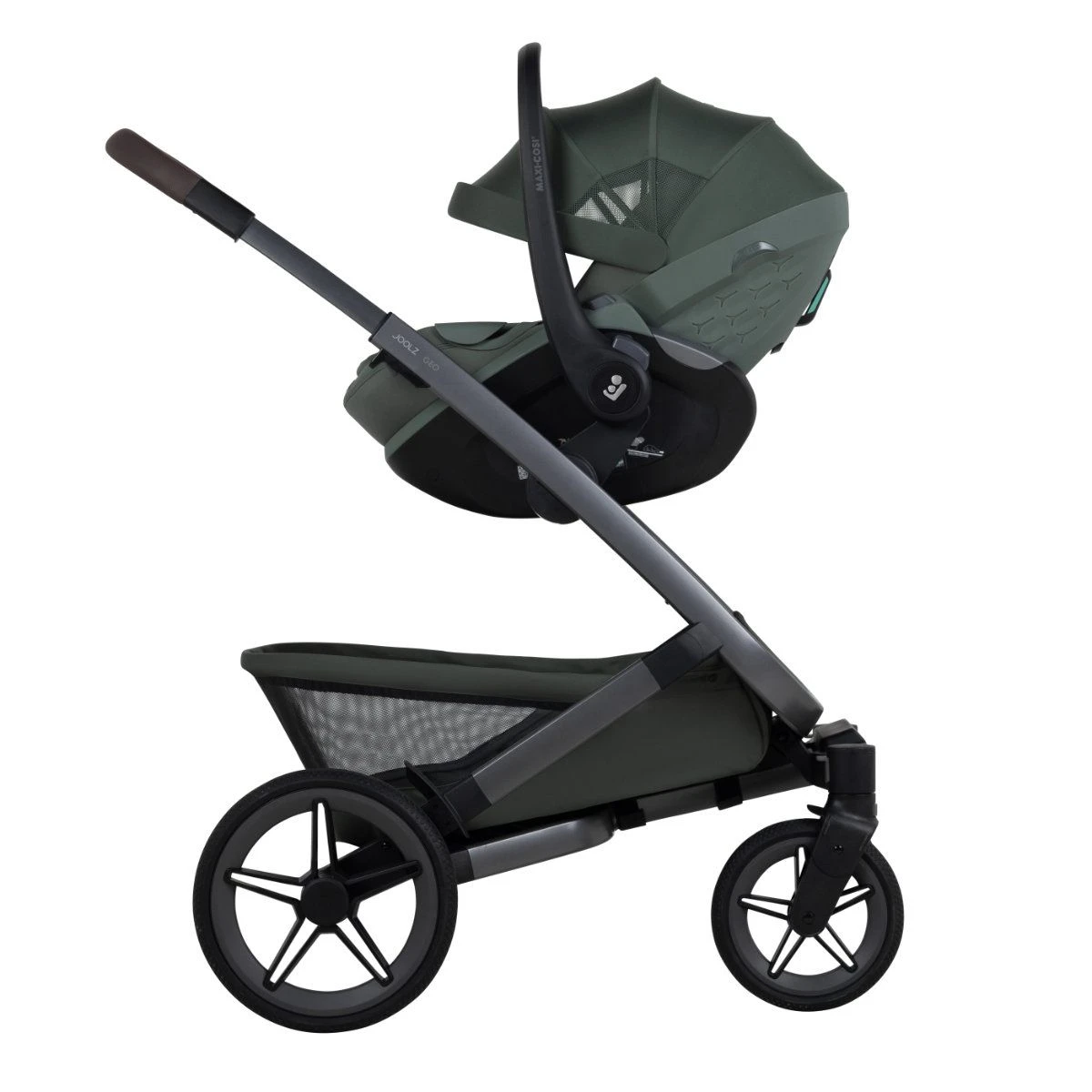 Автокресло Joolz Maxi-Cosi Pebble Slide Pro Forest green