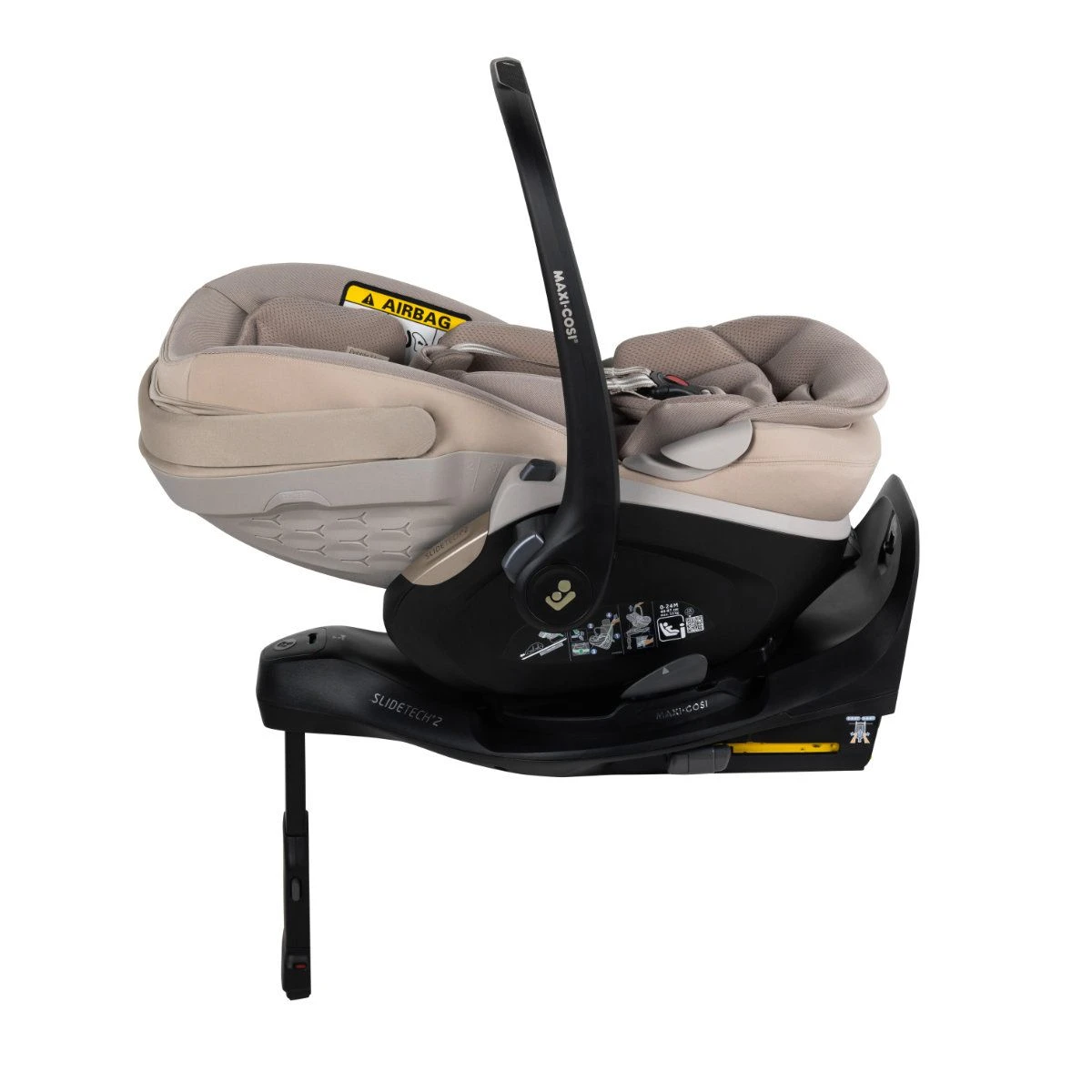 Автокресло Joolz Maxi-Cosi Pebble Slide Pro Sandy taupe
