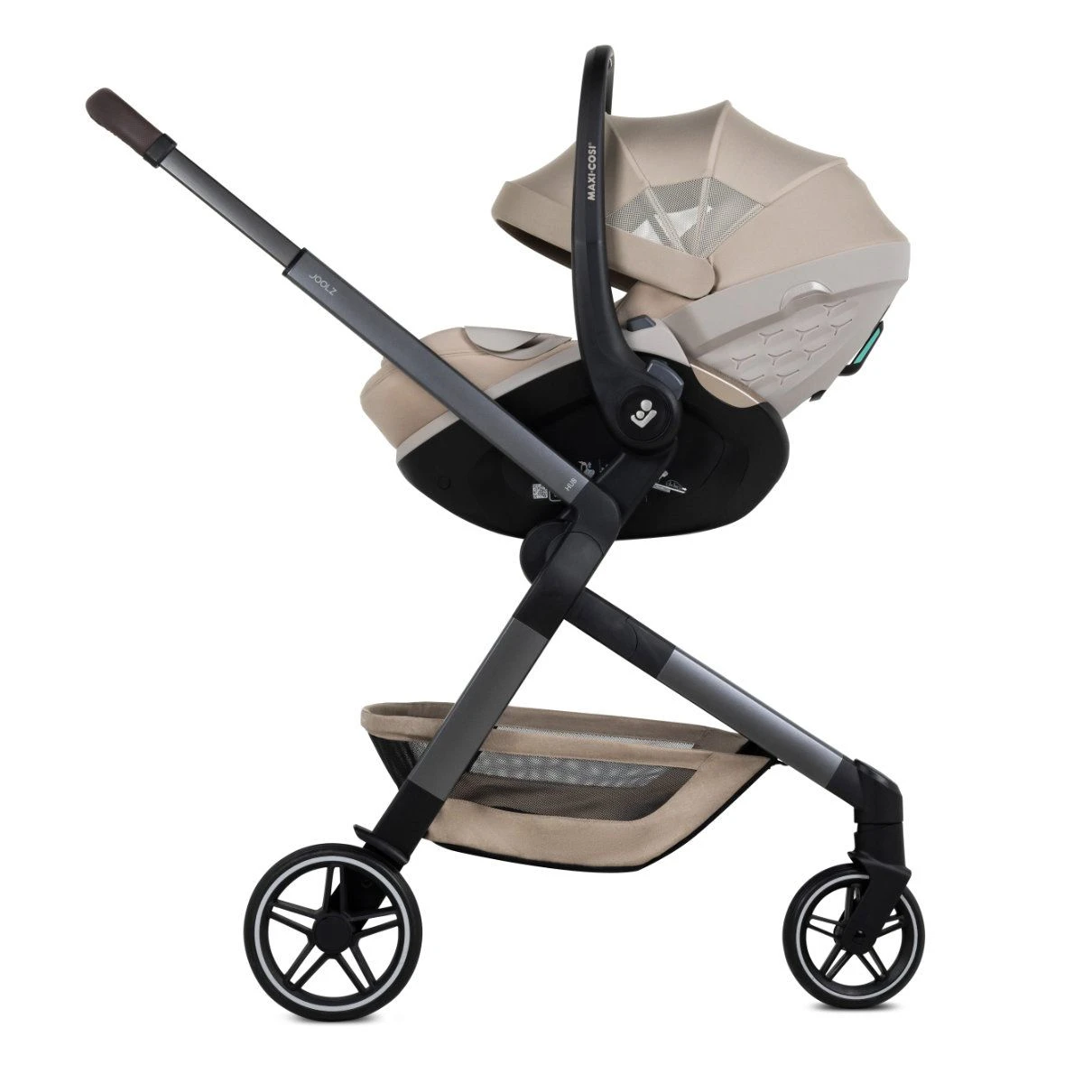 Автокресло Joolz Maxi-Cosi Pebble Slide Pro Sandy taupe